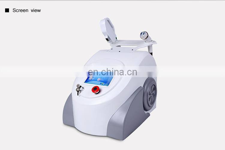 Two Handpieces elight ipl+rf hair removal skin rejuvenation anti redness