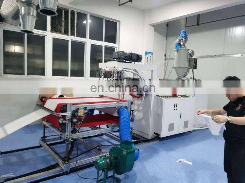 600 Type Face Mask melt blown non woven fabric extrusion machine