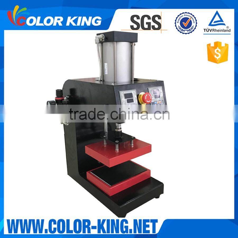 Full-automatic CE Standard Cheap High Quality Round Caps Hot Stamp Press Machine Heat Press Machine Hot Foil Stamping Machine