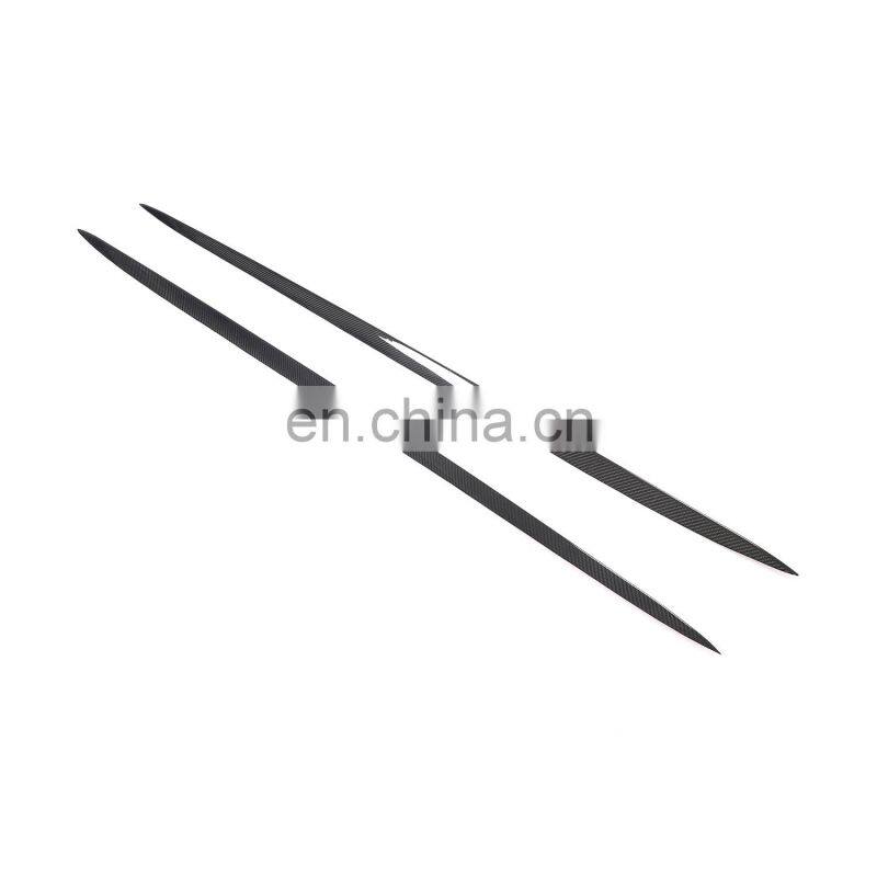 Modify Luxury Dry Carbon Fiber Car Side Skirts for Mercedes Benz AMG GT 53 Sedan 4-Door 2019-2020