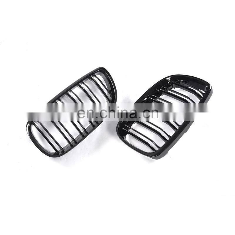 E92 ABS Grill Grille for BMW 328i 335i Coupe 05-08 Glossy Black M Look