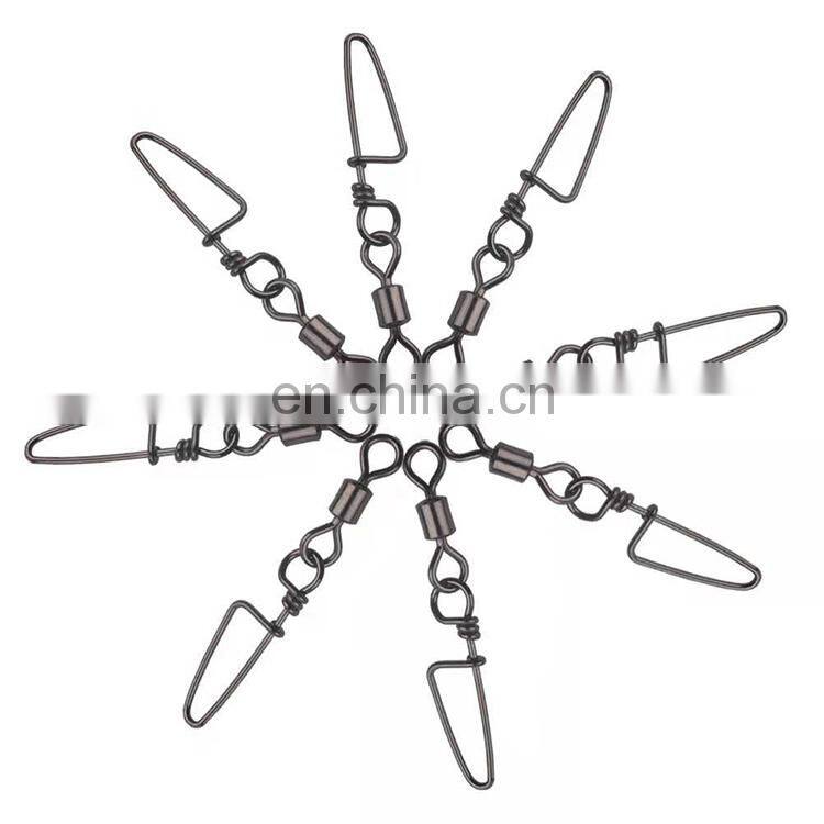 Lightweight Stainless Steel Connector For Fast Rotating Fishing Swivel