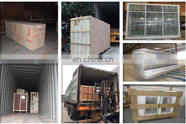 Custom size uganda aluminum wood sliding window and door design