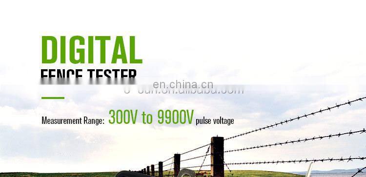 All-sun EM555 Fence tester Electric fence voltage tester 0.03W fence controllers measurement 300V to 9900V pulse voltage
