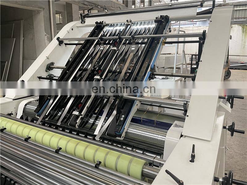 BZ1450B High Table Semi Automatic Corrugated Flute Paper Laminating Machine