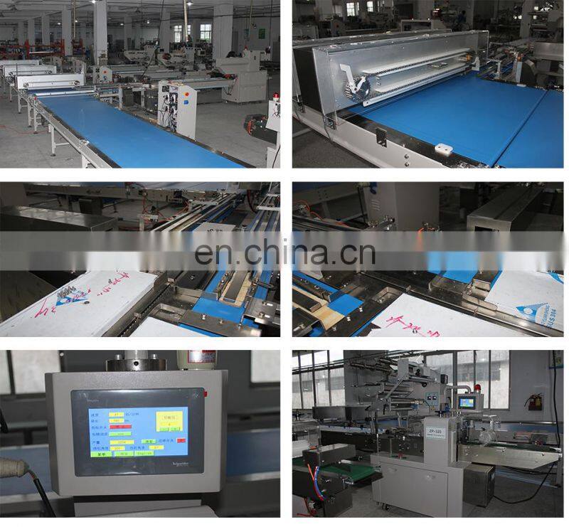 Waffle Wafer Biscuits Automatic Packing Line Packing Machine