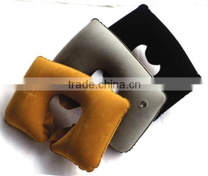 Inflatable Travel Air Pillow Beach Standard Size PVC Inflatable Relax Cushion Camping Head Rest