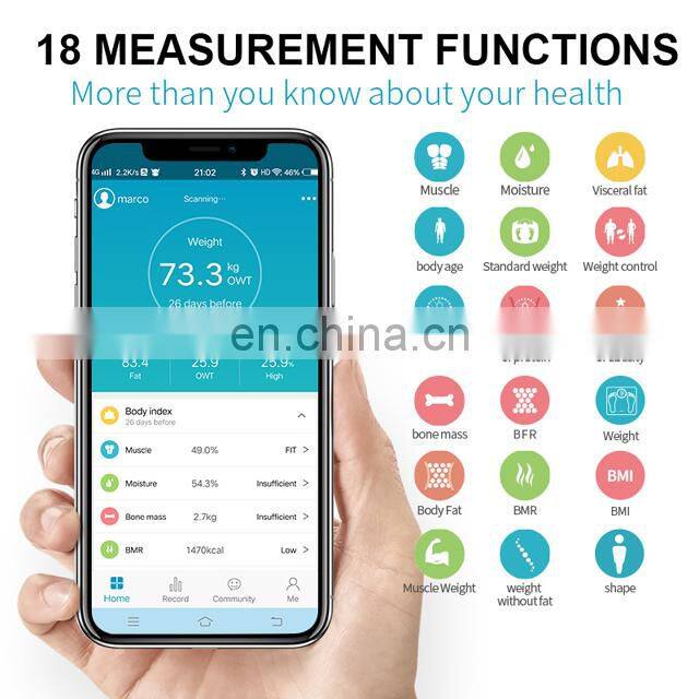Promotional Wireless Smart LCD Digital Body Weight Scale