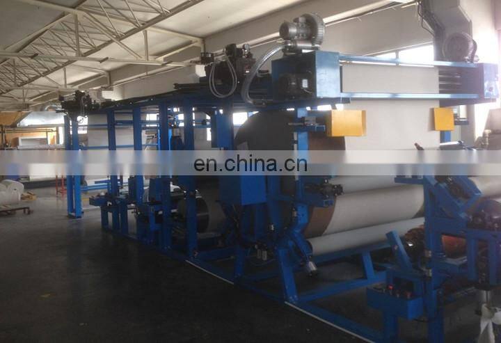 Automatic film laminating machine for sofa materials