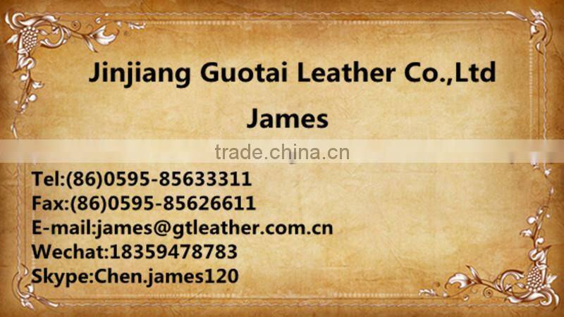 Genuine pu coated cow split bag leather