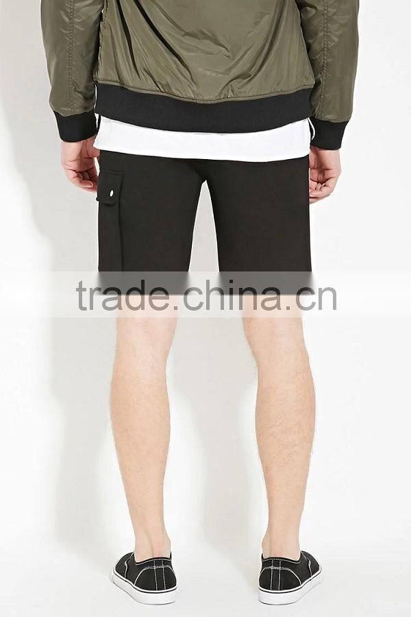 High quality summer sport shorts man black cargo shorts
