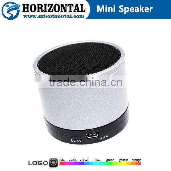 Professional OEM services portable mini bluetooth speaker with TF card FM and smart voice handsfree for mobile phones