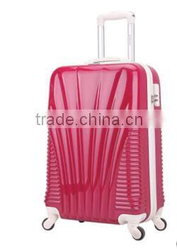20" lady luggage pc+abs trolley durable luggage