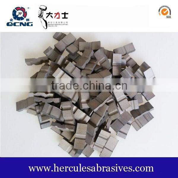 diamond segments for drilling core bits for reinforced concrete