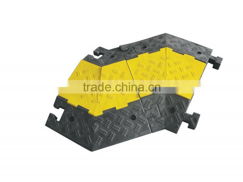 Ultra-portable 5-Channel Heavy Duty Rubber Cable Cover