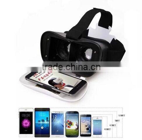 Fifth Generation3D VR Case Virtual Reality Glasses Fit for IOS, Android phones Series within 4.7~6.0 inches