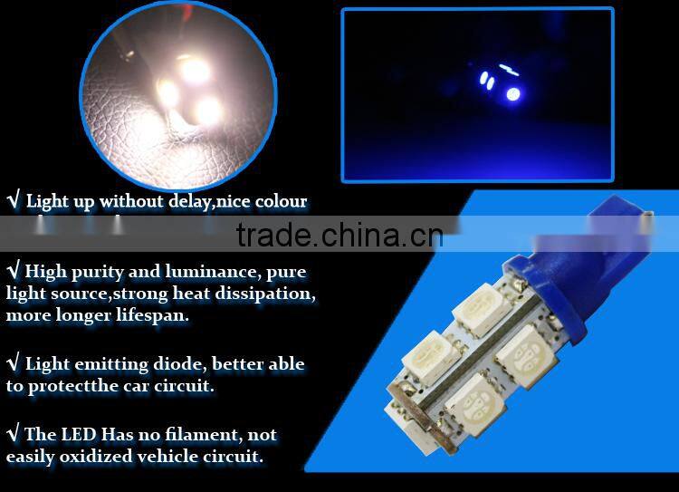Cheap price T10 W5W 194 Wedge led light bulbs 5050 auto led lamp