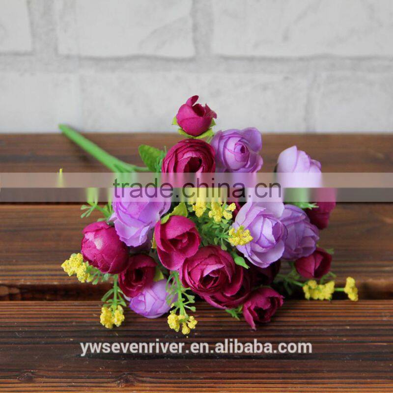 Foreign trade exquisite false bracteal leaf tea mei flower simulation Silk flowers manufacturer wholesale sitting room adornment