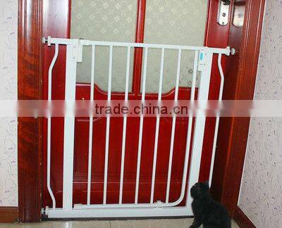 Baby fence walk through safety gate