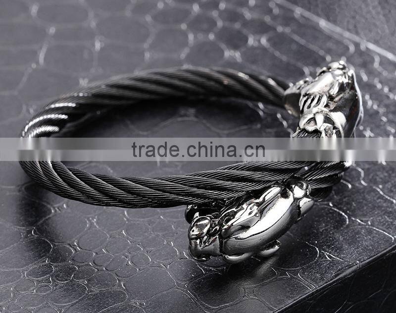 Super fashion mens stainless steel bracelet factory price sale 316l stainless steel bracelet jewelry