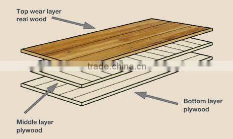 5-9" oak wide plank engineered wood flooring