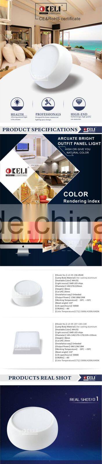 Surface mounted ceiling lamp LED with own module design