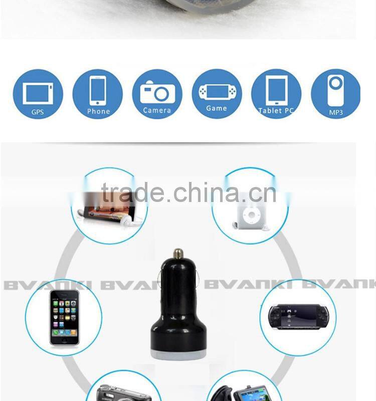 New products 2016 phone accessories 2 port car charger 2 usb car charger car charger