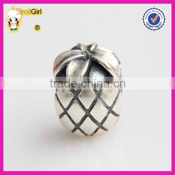 Hot Sale Sterling Silver 925 Cat Love Fish Charm Beads Large Hole Beads