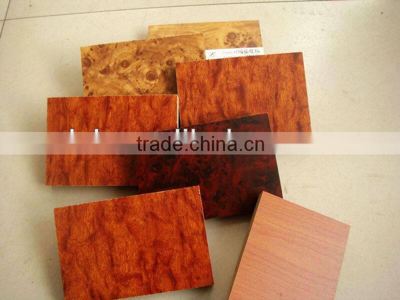 birght red color melamine laminated MDF board sheet wood price