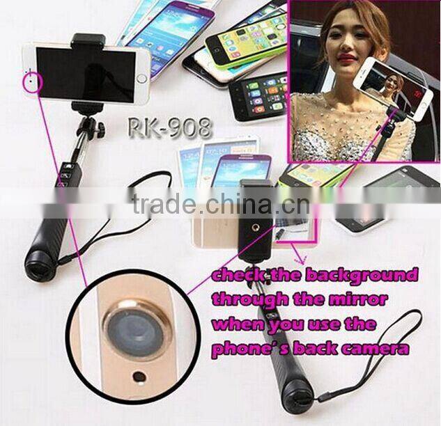 Multifunctional Wireless Zoom Bluetooth Selfie Stick Monopod
