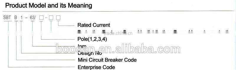 high quality modular 20 amp miniature circuit breaker mcb