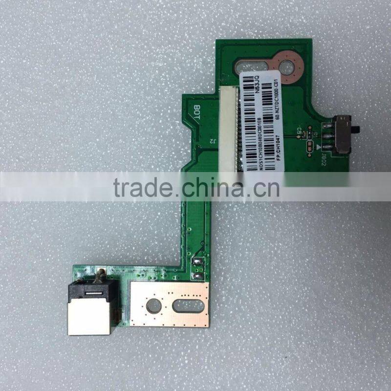 100% NEW FOR ASUS N53 N53S N53J N53TA N53TK N53SM N53DA N53SL N53SN N53JG N53SV N53JN N53JF N53JQ DC POWER JACK SWITCH BOARD