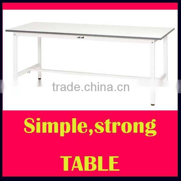 Height-adjustable working bench with heavy capacity load made in Japan
