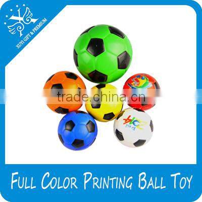 promotional pu football custom cheap colorful soccer balls