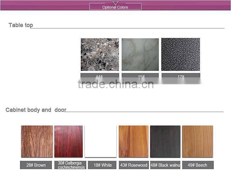 Chinese simple custom short kitchen cabinet mdf wooden kitchen cupboard on sale