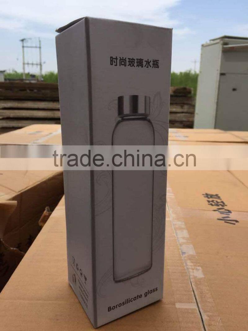 Wholesale Handmade Glass Bottle/Glass Water Bottle