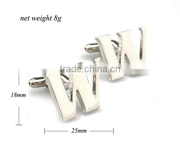 Alphabet Student Cuff Links