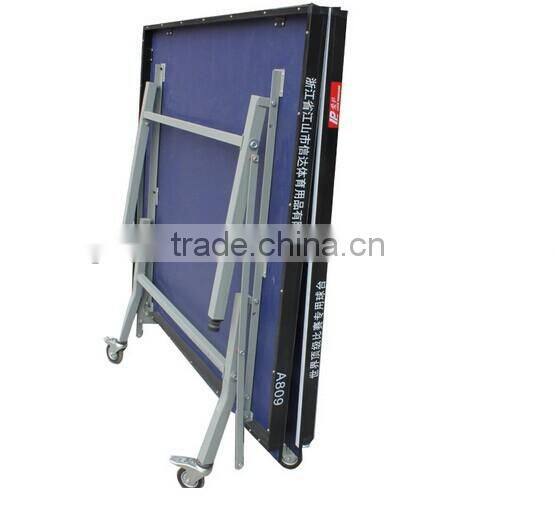 High Quality Double-folding Mobile Table Tennis Table Set
