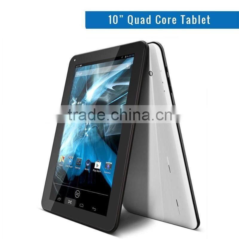 Get USD$100!! Factory Wholesale 1024*600 Quad Core Smart Android 4.4 Google Download 10" Inch Bluetooth Tablet PC GPS Bluetooth