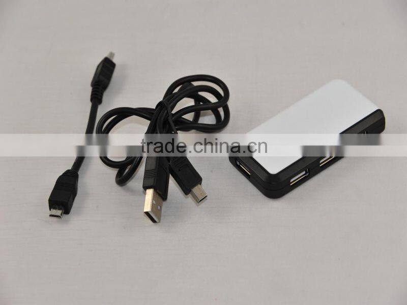 Micro USB Hub USB OTG Extension Adapter for Smartphone and Tablet
