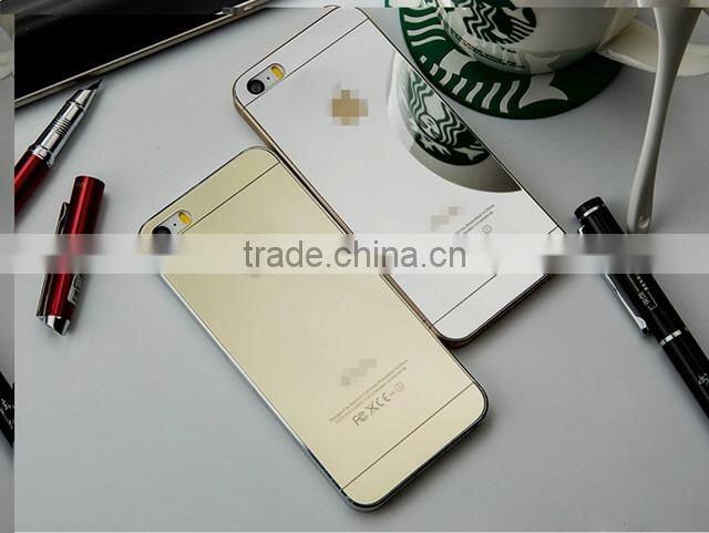 2016 new produtcts Full Color Titanium Alloy Tempered Glass for iPhone 6s Mobile Phone Case China supplier