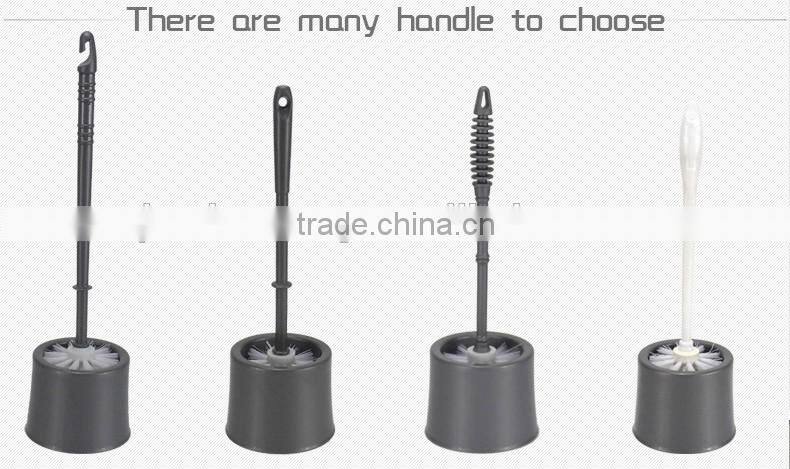 Stainless Steel Toilet Bowl Brush Head With Holder