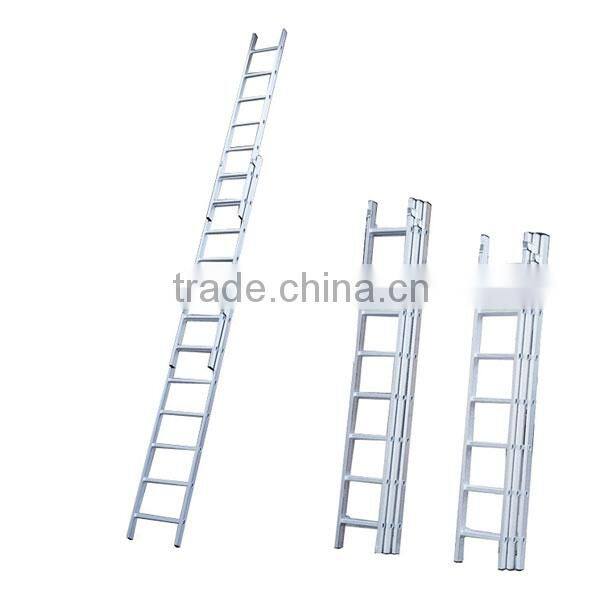 Adjustable Aluminium 3-section ladder Extension ladder EN131