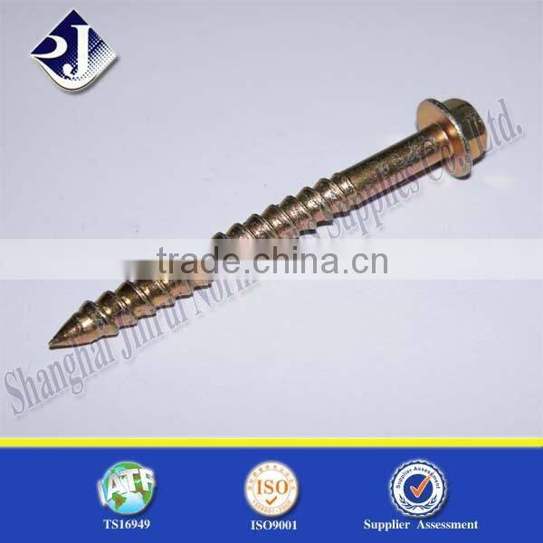 Free Sample ISO9001:2008 Certificated Flange Wood Screw