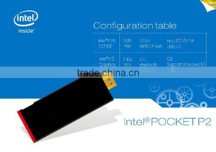 2016 new product computer stick win 10 mini pc Intel Quad Core Android mini pc