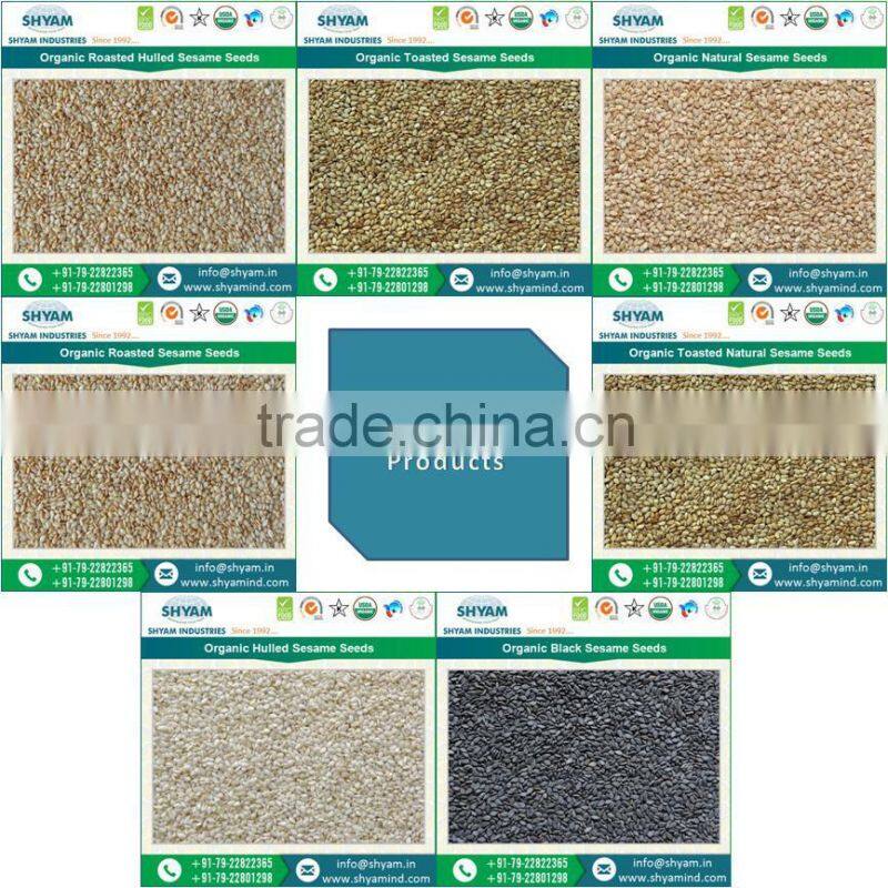Leading and Reliable Manufacture of Toasted Natural Sesame Seeds