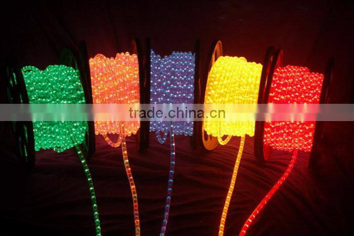 Led light swimming pool rope light , 220v color changing led rope light