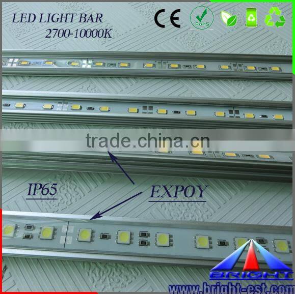5630 aluminum Samsung led bar light SMD5630 DC12V led rigid strip