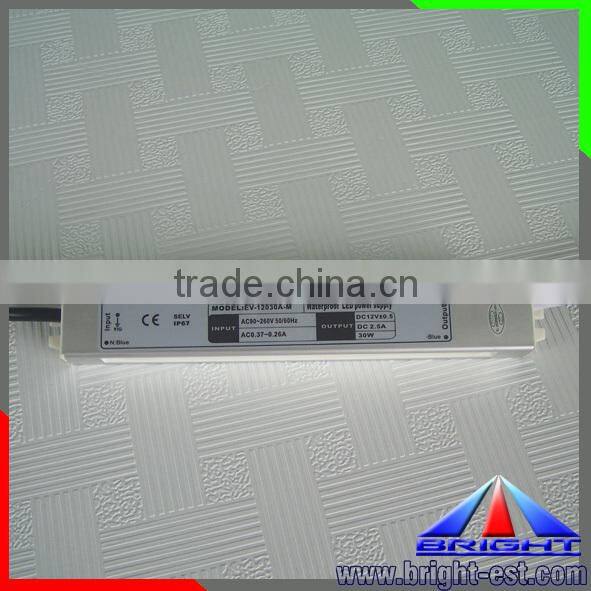 AC 250V Power Supply,80W Waterproof AC/DC Adapter