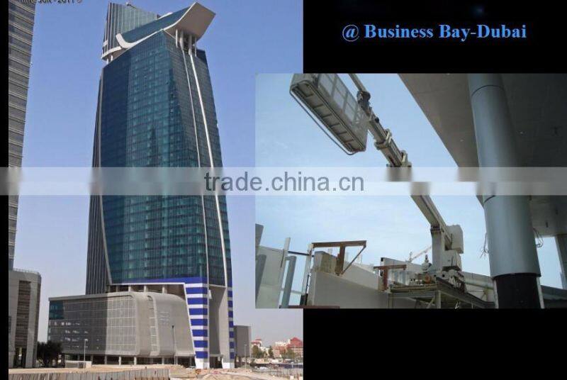 New technology Glass cleaning machinery Building Construction Maintenance CE&ISO BMU